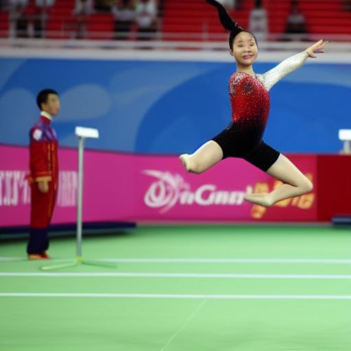“体操冠军：中国队的飞跃与崛起”